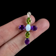 Edwardian Style Suffragette Cross Pendant 9ct Gold 