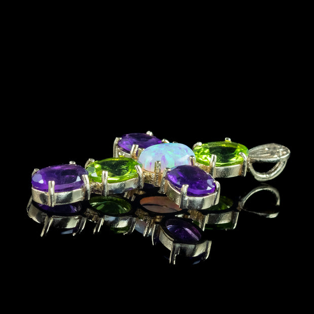 Edwardian Style Suffragette Cross Pendant 9ct Gold 