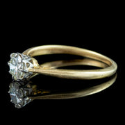 Antique Edwardian Diamond Solitaire Ring 0.70ct Diamond