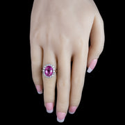 Interchangeable Multi-Gemstone Cluster Ring With Box