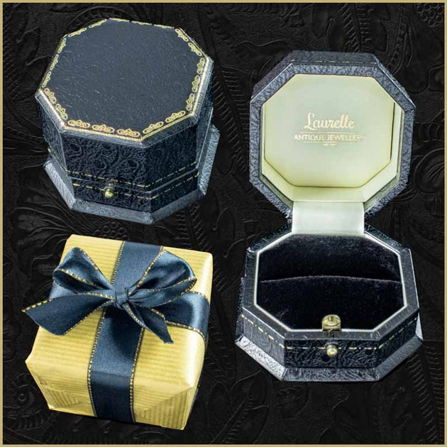 Luxury Laurelle Ring Box | – Laurelle Antique Jewellery