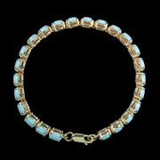 Opal Tennis Bracelet 9ct Gold