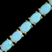 Opal Tennis Bracelet 9ct Gold