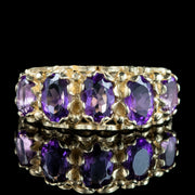 Victorian Style Amethyst Ring 2.5ct Amethyst