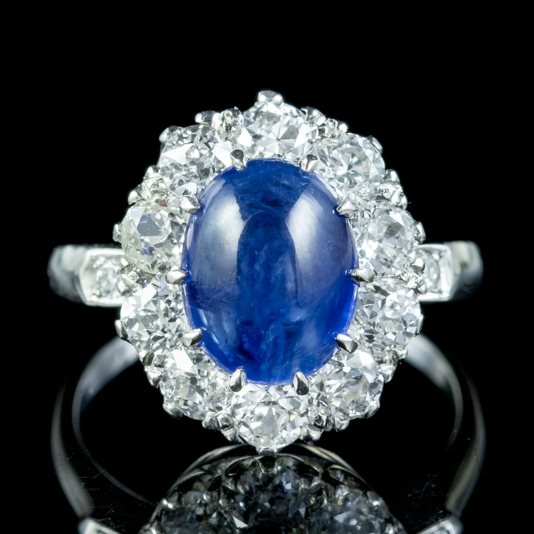 Victorian Ring, Sapphire Ring, Created Sapphire, Royal Blue Ring, hotsell Victorian Design, Solid Silver Ring, Blue Sapphire Ring, Sapphire