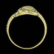 Victorian Style Coiled Snake Ring 