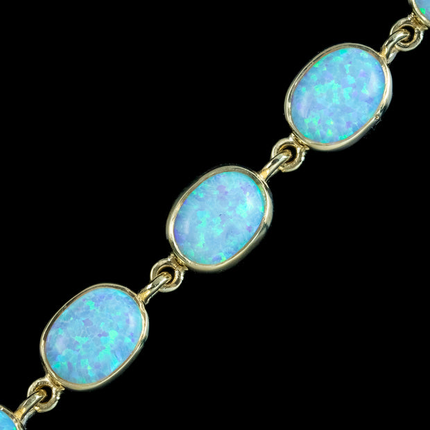 Victorian Style Opal Bracelet 9ct Gold