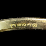 Victorian Style Opal Diamond Ring 3ct Natural Opal Dated 1988