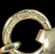 Victorian Style Peridot Bracelet 9ct Gold