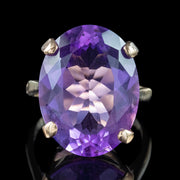 Vintage Amethyst Cocktail Ring 14ct Amethyst