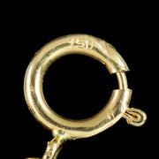 Vintage Amethyst Riviere Necklace 18ct Gold