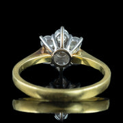 Vintage Diamond Cluster Ring 0.70ct Total