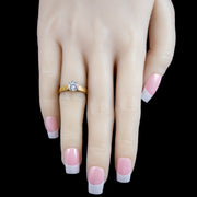 Vintage Diamond Solitaire Ring 1.3ct Solitaire
