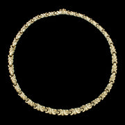 Vintage Gold Collar Necklace 9ct Gold 