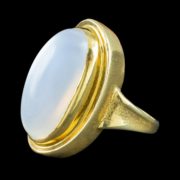 Vintage Moonstone Cocktail Ring 16ct Moonstone