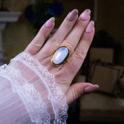Vintage Moonstone Cocktail Ring 16ct Moonstone