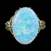 Vintage Opal Solitaire Ring 
