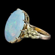 Vintage Opal Solitaire Ring 