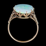 Vintage Opal Solitaire Ring 