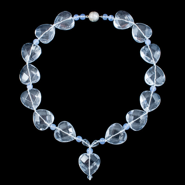 Globe & Rock Crystal Necklace- Heirloom by Doyle & Doyle