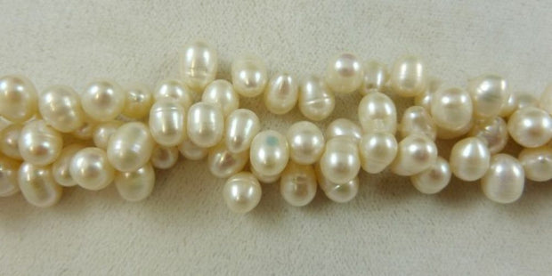 Triple Twist Cultured Pearl Silver Necklace