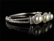 Gorgeous Pearl & Paste Stone Bracelet