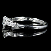 Antique Edwardian Diamond Engagement Ring Solitaire Platinum