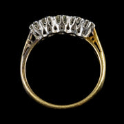 Antique Edwardian Diamond Ring 18Ct Gold Platinum Circa 1910