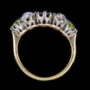 Antique Edwardian Suffragette 18Ct Gold Platinum Ring Circa 1910
