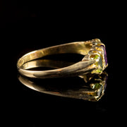 Antique Edwardian Suffragette 18Ct Gold Ring Dated 1907