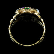 Antique Georgian Dearest Ring 18Ct Gold Circa 1830