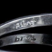 Antique Edwardian Old Cut Diamond Trilogy Ring Platinum 1.69Ct Of Diamond Circa 1918 Cert