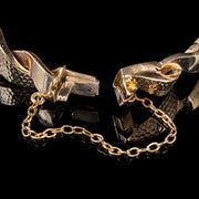 Antique Victorian Bangle 9Ct Rose Gold Bracelet Circa 1880