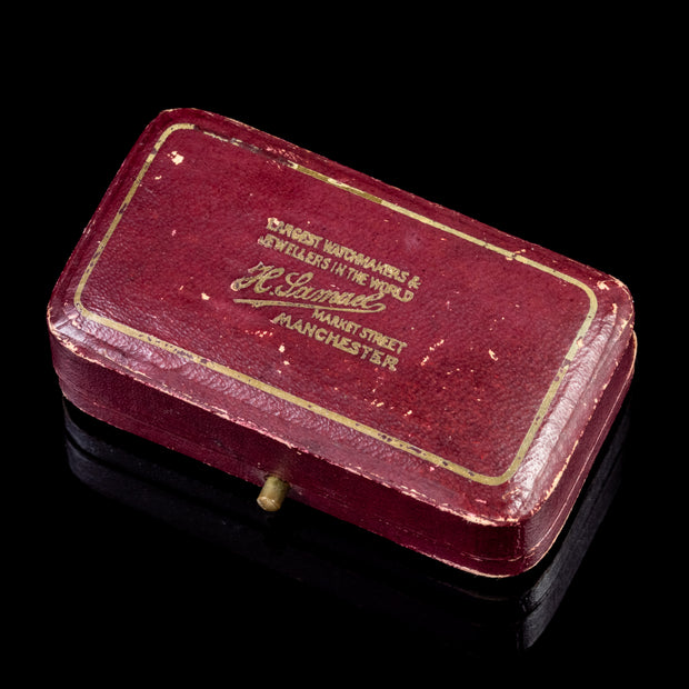 Antique Victorian Fox Brooch 9Ct Gold Pin Circa 1900 Boxed