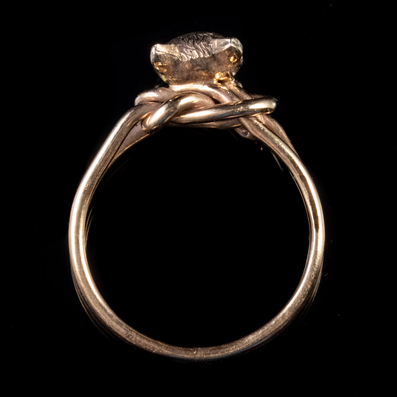 Antique Victorian Fox Knot Ring 18ct Gold Circa 1900 – Laurelle Antique ...