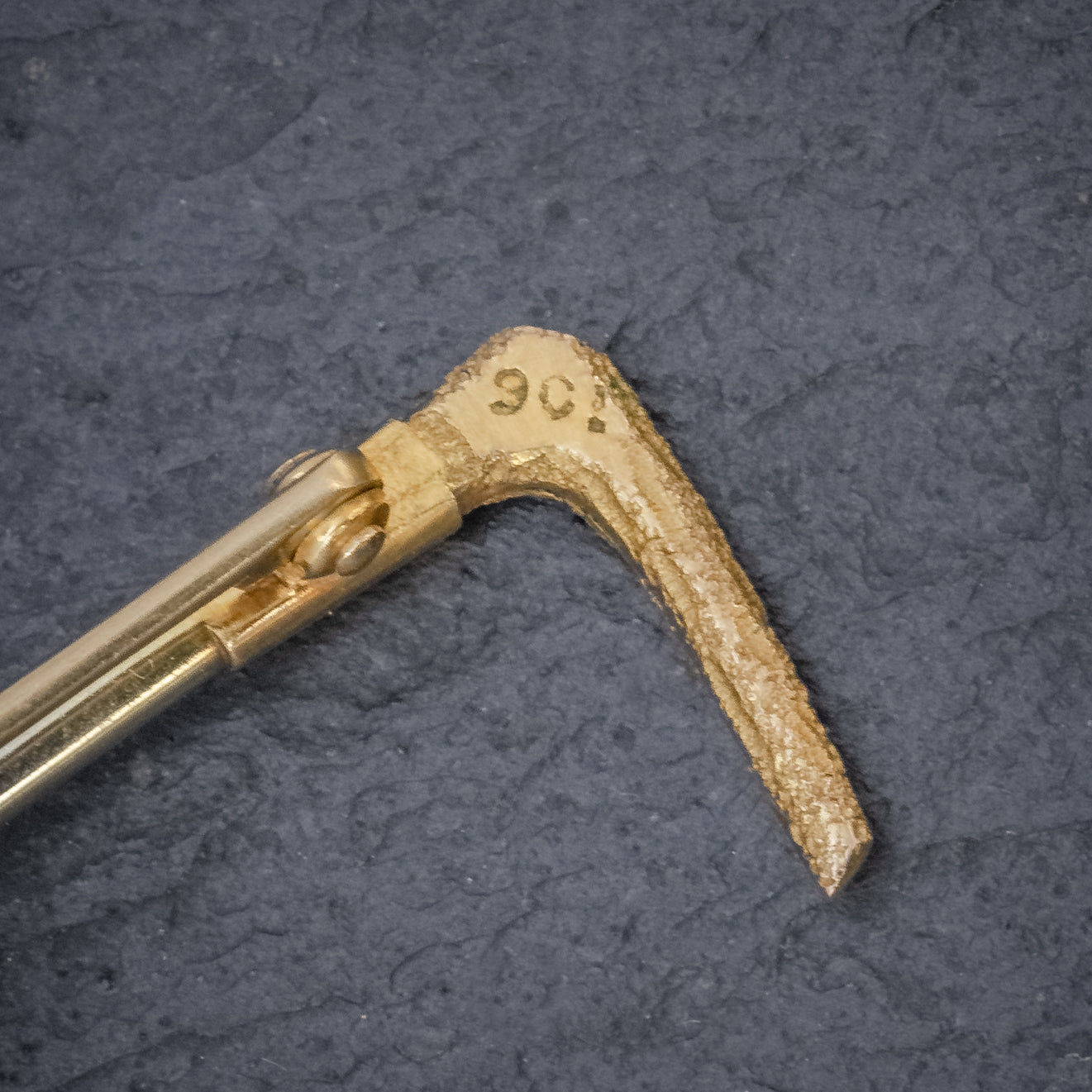 Antique Victorian Fox Riding Crop Brooch 9ct Gold Circa 1880 Boxed ...