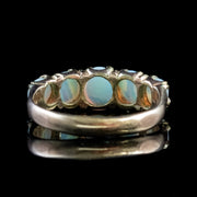 Antique Victorian Opal Ring 9Ct Gold Circa 1900