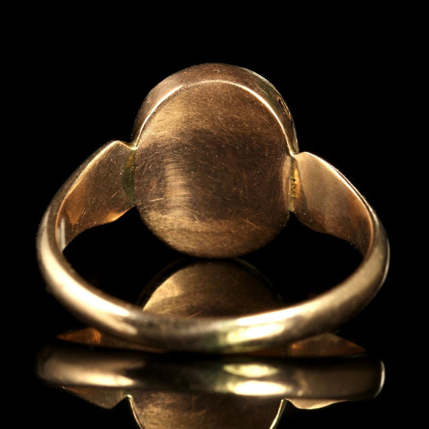 Antique Edwardian Poision Locket Ring Chester 1907