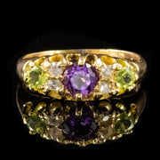 Antique Victorian Suffragette Ring 18Ct Gold Dated 1886