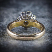 Antique Diamond Cluster Ring 1.40Ct 14Ct Gold