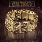9Ct Gold Bracelet Dated Birmingham 1964