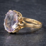 Antique Victorian Purple Spinel Ring 18Ct Gold 5Ct Spinel Circa 1900