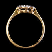Antique Edwardian Diamond Cluster Ring 0.50ct Of Diamond