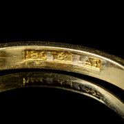 Art Deco Old Cut Diamond Cluster Ring 18Ct Gold Platinum Circa 1920