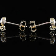 Amethyst Pearl Drop Earrings 9Ct Gold