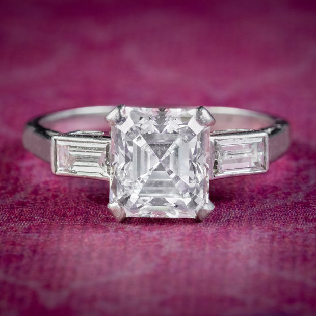Vintage Asscher Diamond Engagement Rings - 2024 Collection
