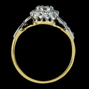 Antique Edwardian Diamond Cluster Ring 0.85ct Of Diamond Circa 1905