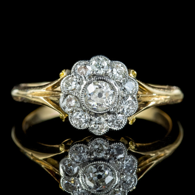 Unique Design Platinum Vintage Setting Ring, Old European Cut Moissanite Diamond  Ring for Wome at best price in Jaipur