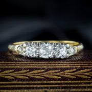 Antique Edwardian Diamond Five Stone Ring 0.56ct Total