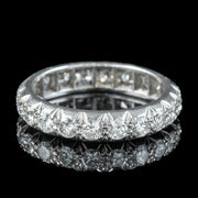 Antique Edwardian Diamond Full Eternity Ring 3ct Total